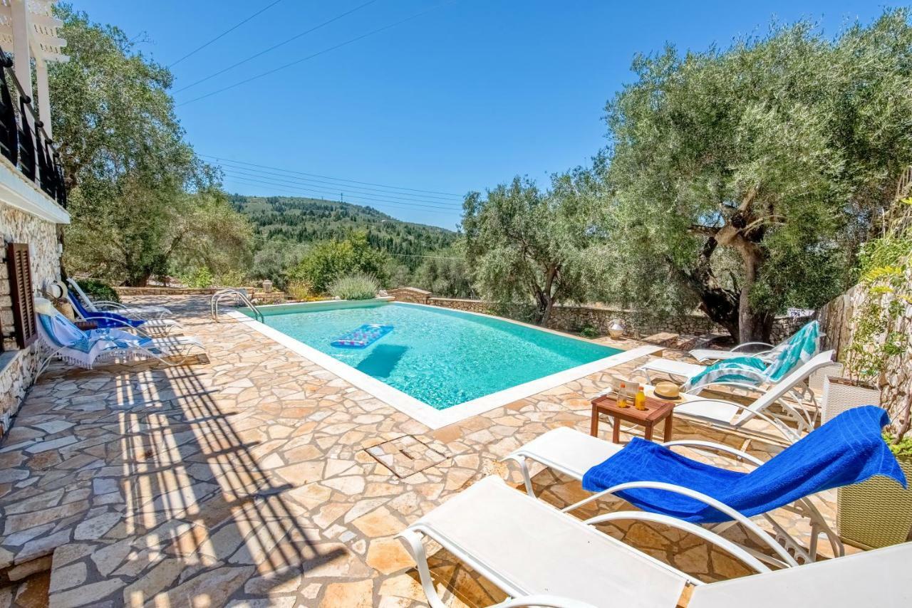 Villa Bougarini Haven Family Villa Rock Pool Oasis Ieromonachos Luaran gambar